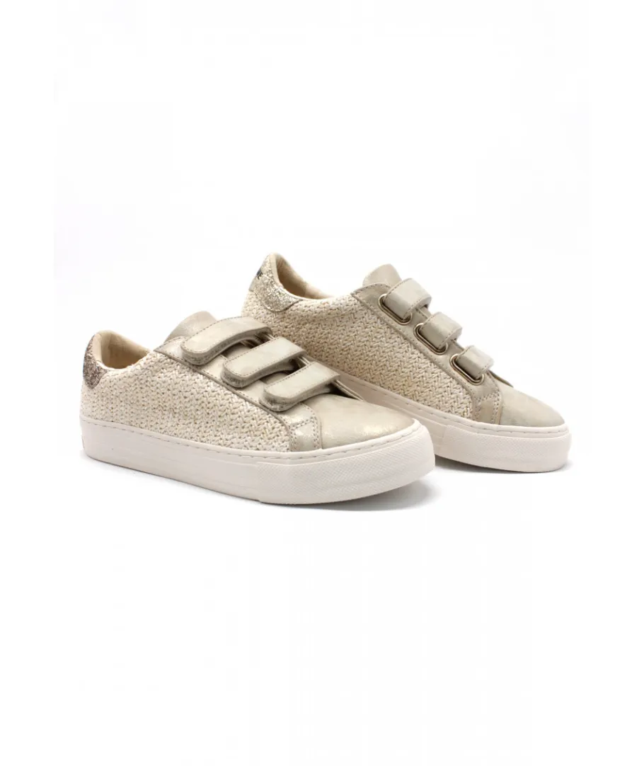 New L'Empreinte Chaussures NO NAME ARCADE STRAPS beige