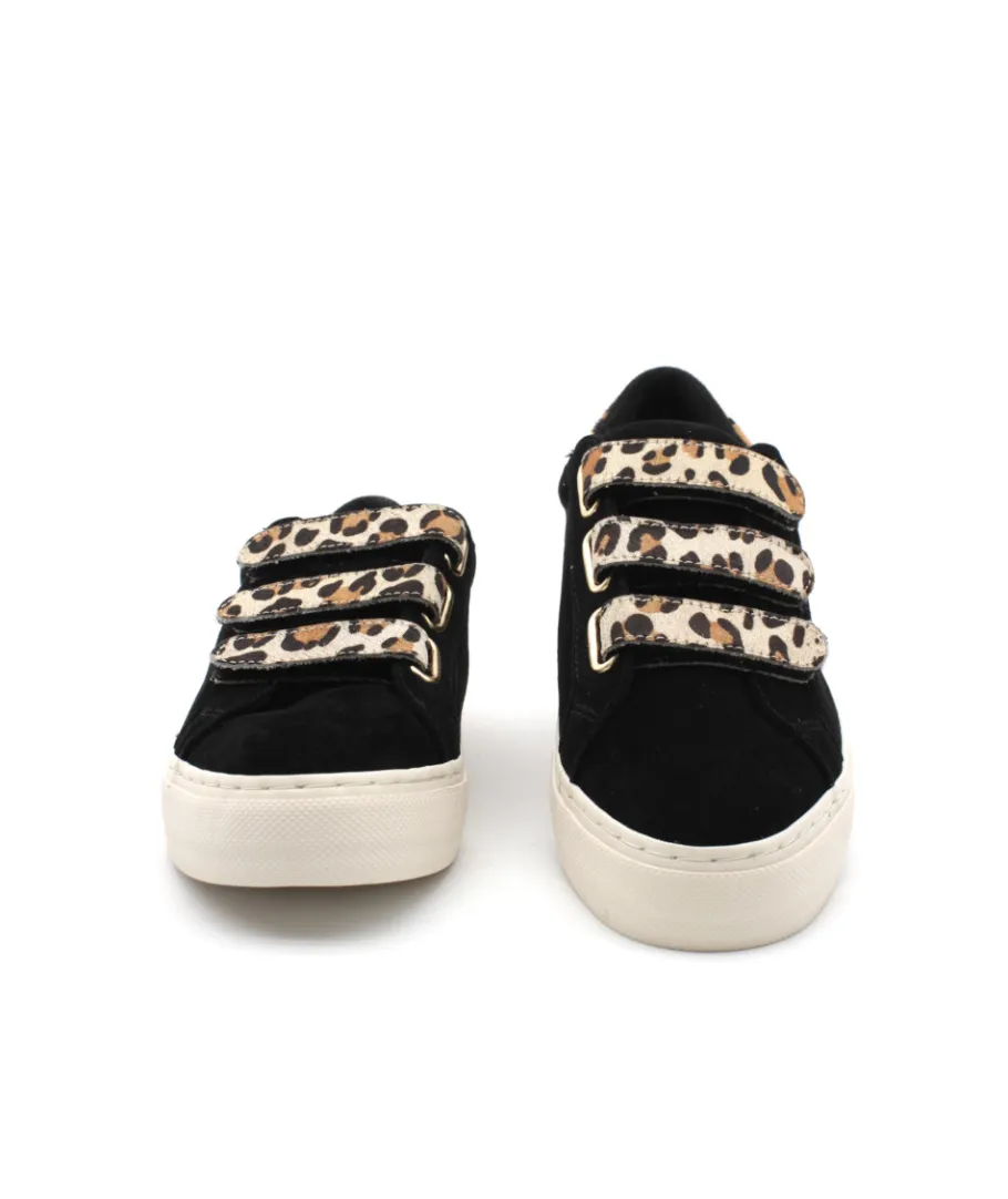 Sale L'Empreinte Chaussures NO NAME ARCADE STRAPS PERFOS noir