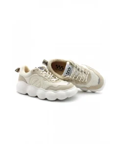 Sale L'Empreinte Chaussures NO NAME GONG JOGGER RIVA LOGO beige