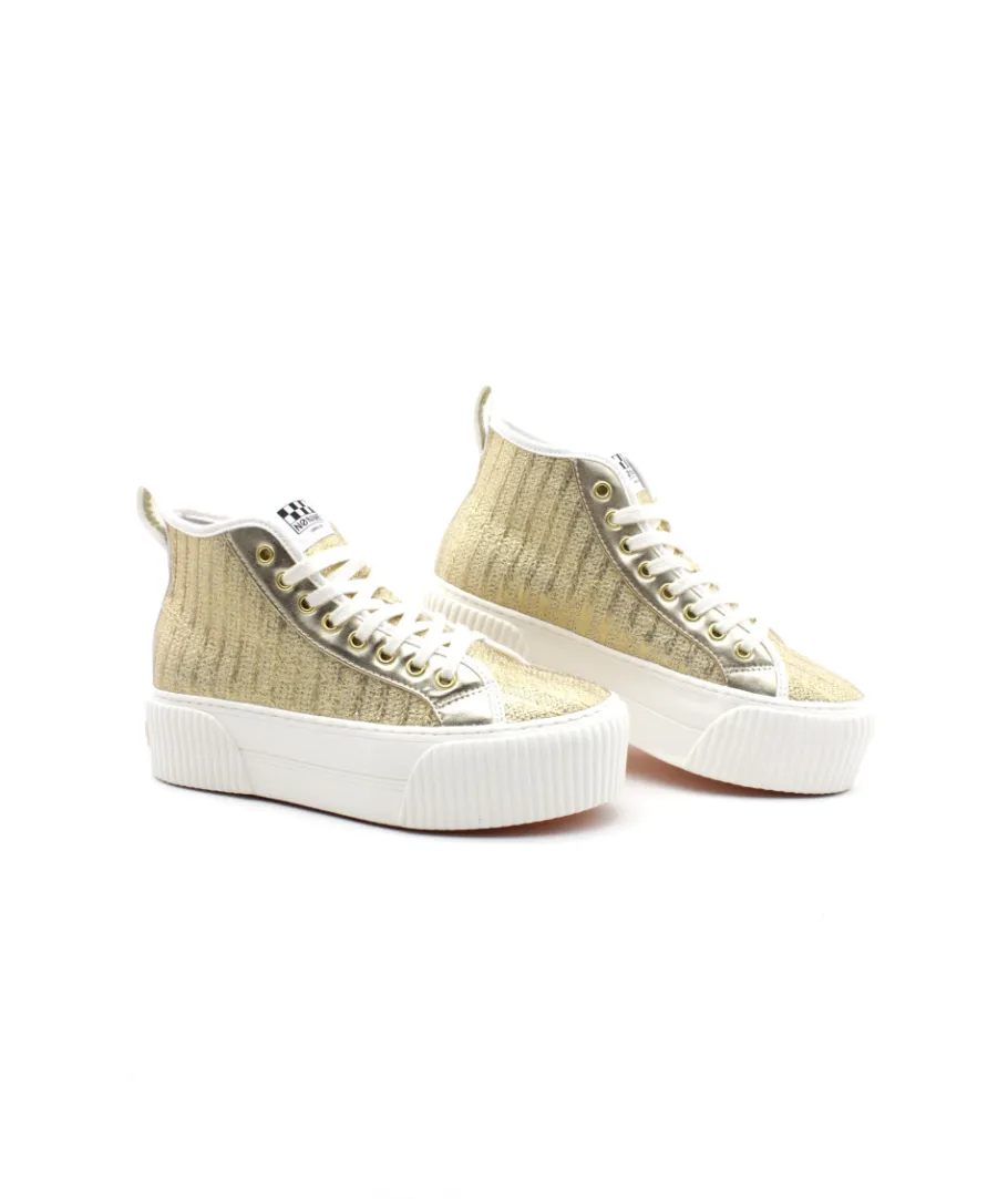 Clearance L'Empreinte Chaussures NO NAME IRON MID W STRAW gold