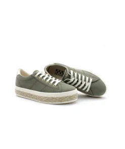 Fashion L'Empreinte Chaussures NO NAME MALIBU SNEAKER GAMA vert