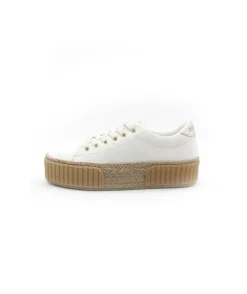 Shop L'Empreinte Chaussures NO NAME MIDNIGHT BUMPER blanc
