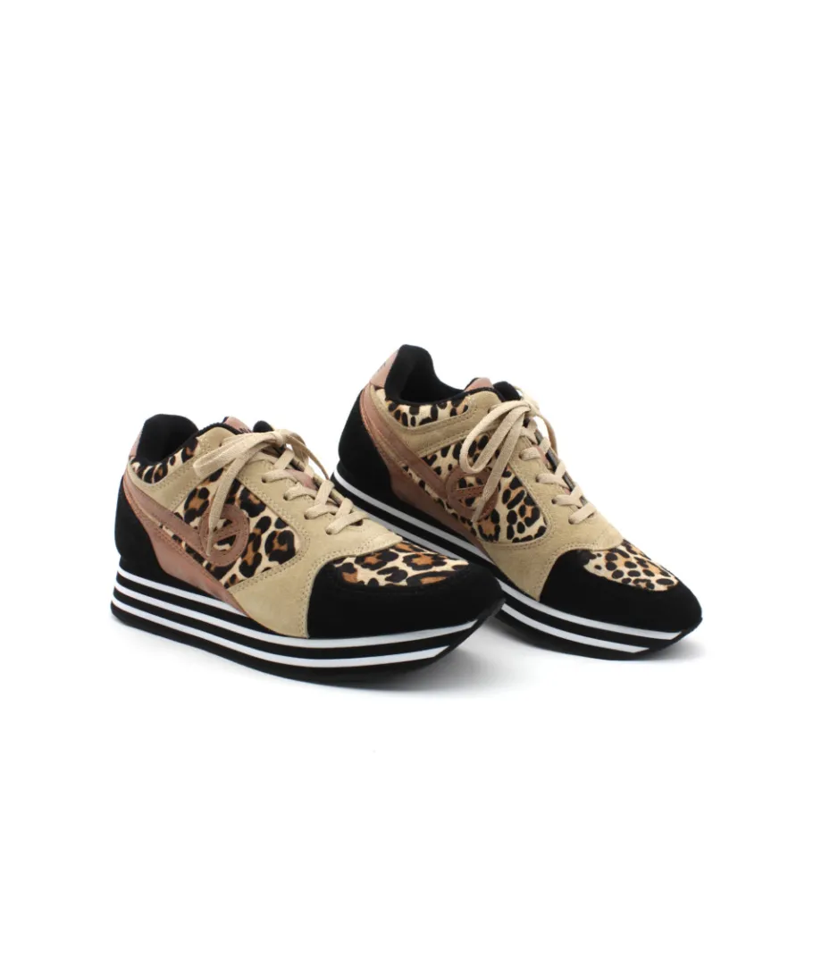Best L'Empreinte Chaussures NO NAME PARKO JOGGER camel