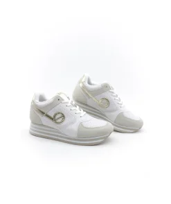 Cheap L'Empreinte Chaussures NO NAME PARKO JOGGER NAPPA EMBRO blanc