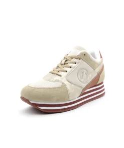 Flash Sale L'Empreinte Chaussures NO NAME PARKO JOGGER NYLON SUEDE sable