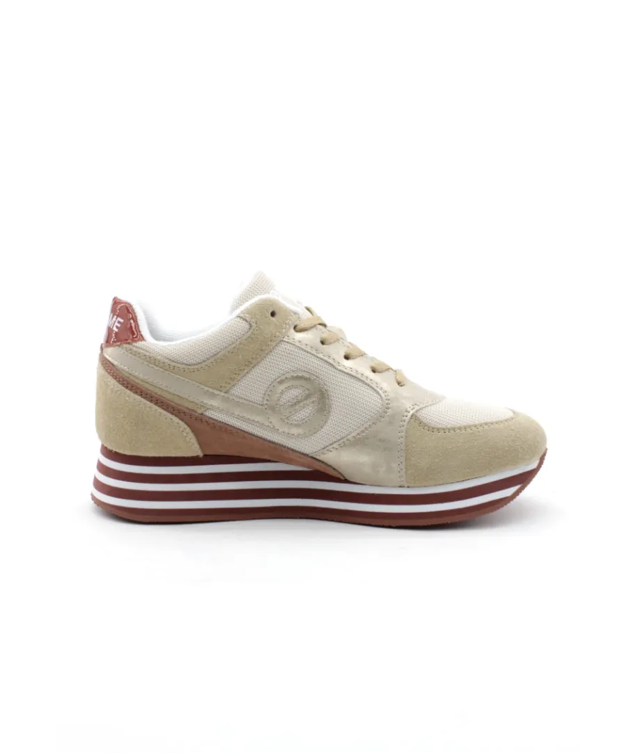 Flash Sale L'Empreinte Chaussures NO NAME PARKO JOGGER NYLON SUEDE sable