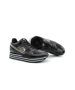Store L'Empreinte Chaussures NO NAME PARKO JOGGER PATENT LIZ noir