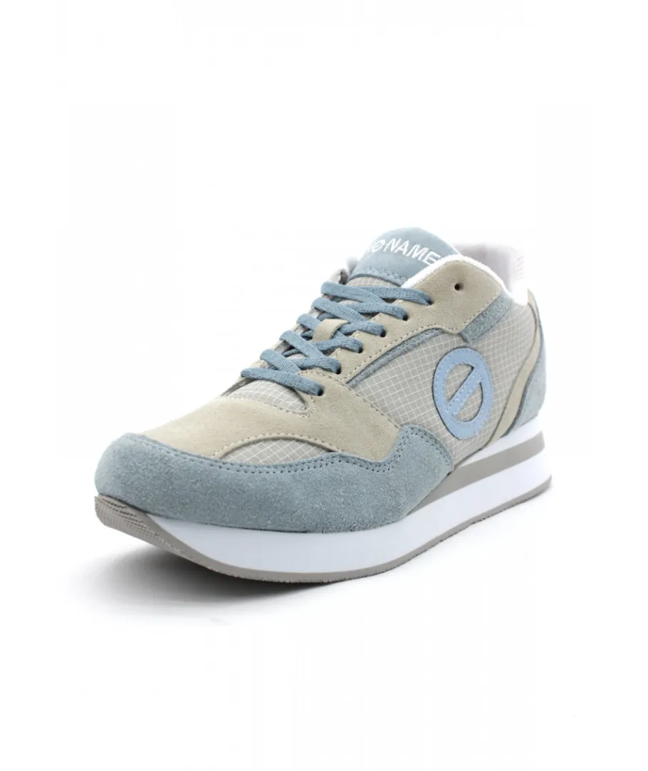 Discount L'Empreinte Chaussures NO NAME PARKO RUNNER SUEDE MENDY bleu