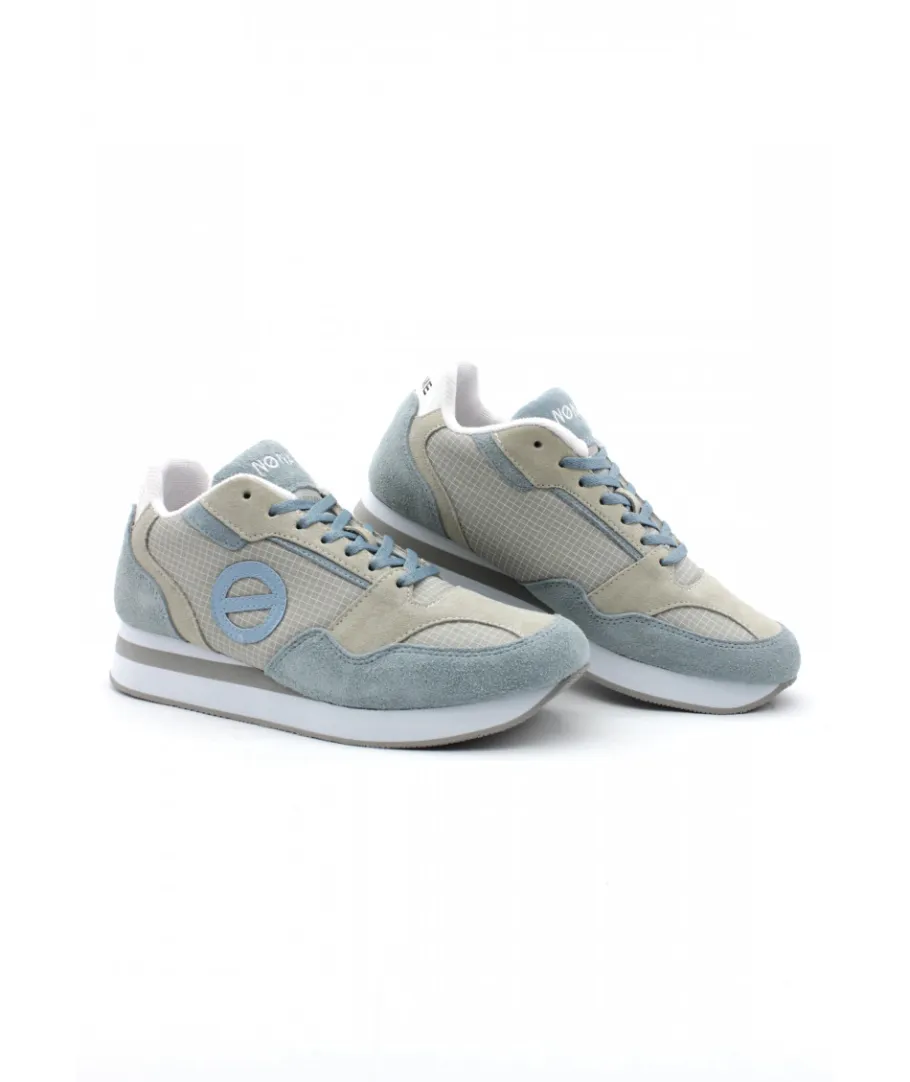 Discount L'Empreinte Chaussures NO NAME PARKO RUNNER SUEDE MENDY bleu