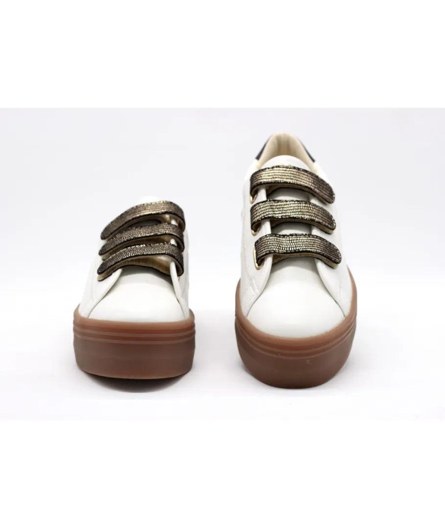 Hot L'Empreinte Chaussures NO NAME PLATO M STRAPS SOFT DISTRICT blanc