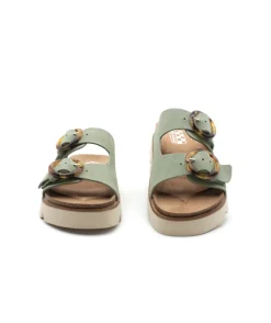 Sale L'Empreinte Chaussures NO NAME SANDY SLAP W vert