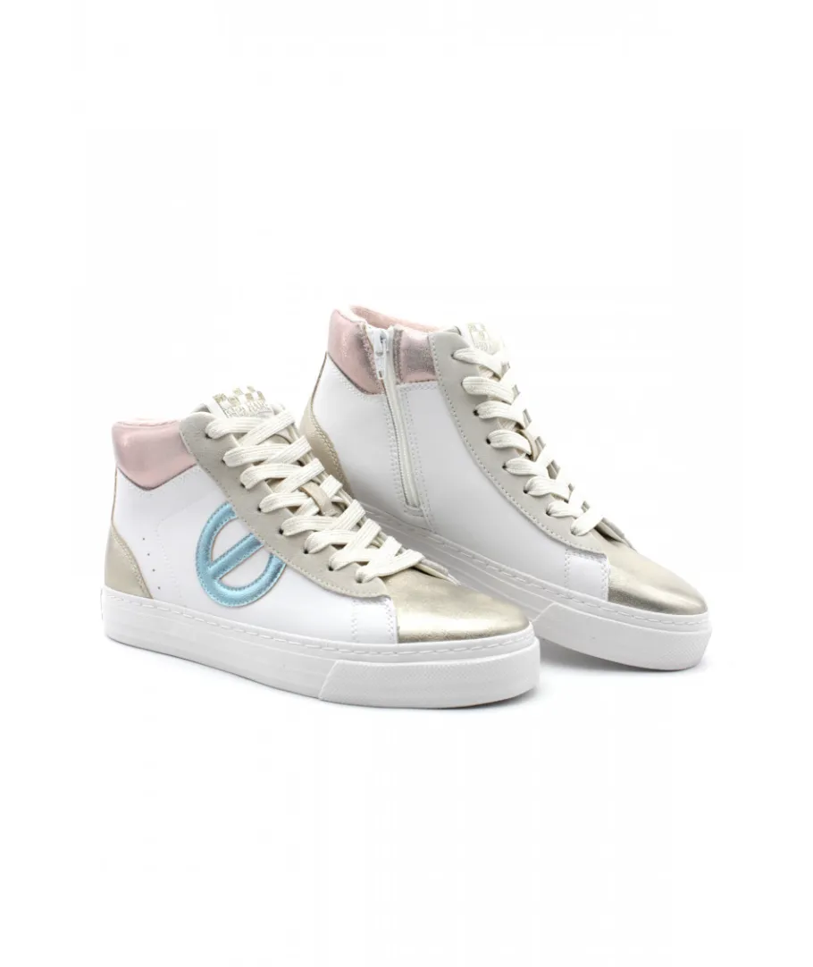 Discount L'Empreinte Chaussures NO NAME STRIKE MID CUT blanc