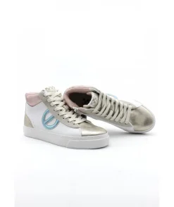 Discount L'Empreinte Chaussures NO NAME STRIKE MID CUT blanc