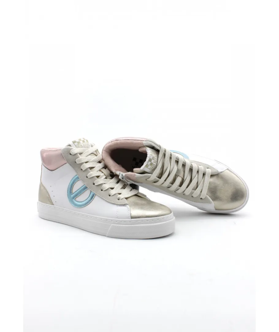 Discount L'Empreinte Chaussures NO NAME STRIKE MID CUT blanc