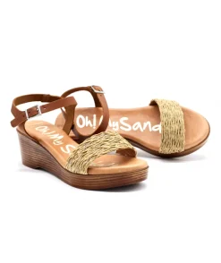 Discount L'Empreinte Chaussures OH MY SANDALS 4850 taupe