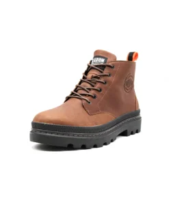Discount L'Empreinte Chaussures PALLADIUM PALLATROOPER HI marron