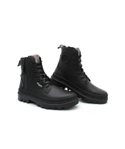 Shop L'Empreinte Chaussures PALLADIUM PALLATROOPER ZIP L noir