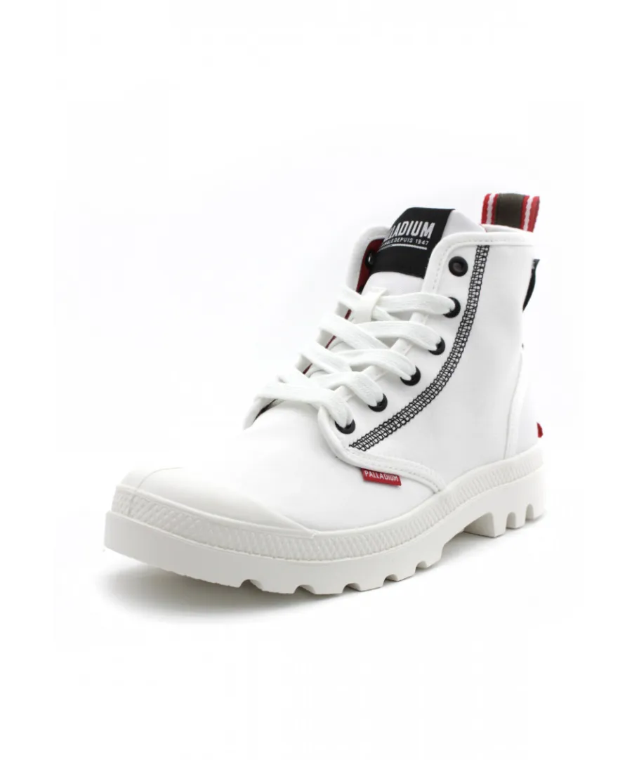 New L'Empreinte Chaussures PALLADIUM PAMPA DARE blanc