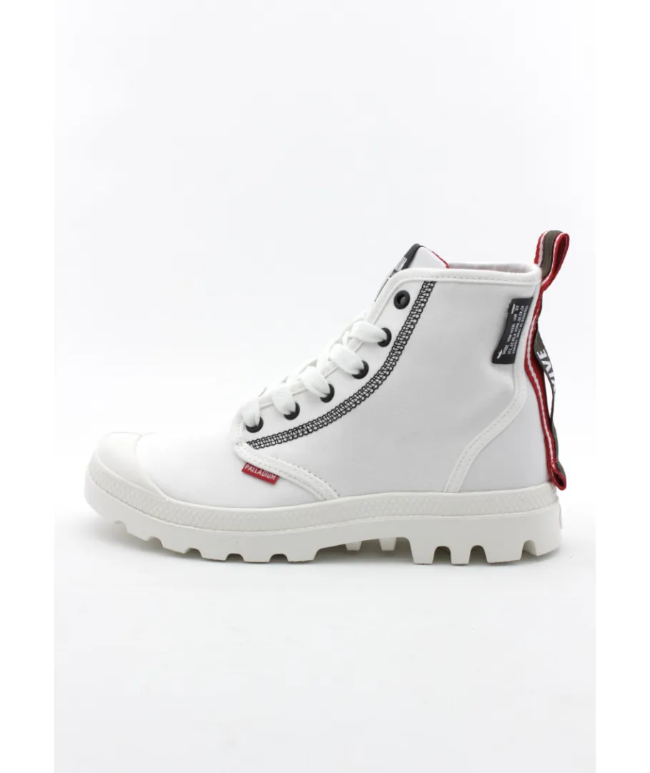 New L'Empreinte Chaussures PALLADIUM PAMPA DARE blanc