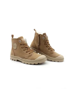 Online L'Empreinte Chaussures PALLADIUM PAMPA HI ZIP WL marron