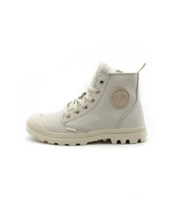 Sale L'Empreinte Chaussures PALLADIUM PAMPA HI ZIP WL CREME