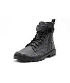 Outlet L'Empreinte Chaussures PALLADIUM PAMPA LGN OFFICER noir