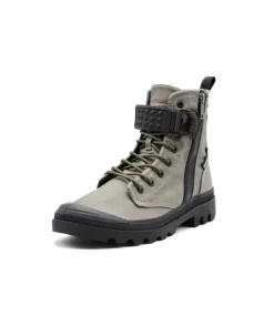 Shop L'Empreinte Chaussures PALLADIUM PAMPA LGN OFFICER kaki