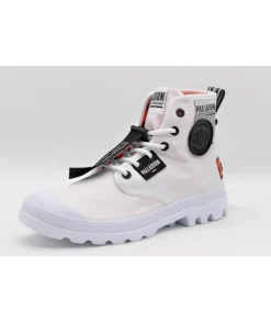 Cheap L'Empreinte Chaussures PALLADIUM PAMPA LITE OVERLAB blanc