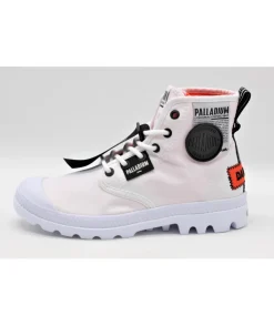 Cheap L'Empreinte Chaussures PALLADIUM PAMPA LITE OVERLAB blanc
