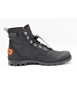 Best Sale L'Empreinte Chaussures PALLADIUM PAMPA LITE OVERLAB noir