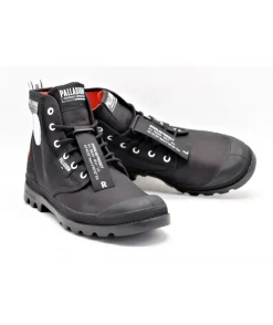 Best Sale L'Empreinte Chaussures PALLADIUM PAMPA LITE OVERLAB noir