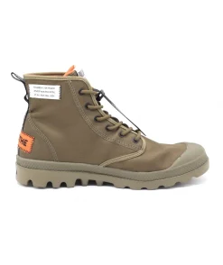 Cheap L'Empreinte Chaussures PALLADIUM PAMPA LITE OVERLAB kaki