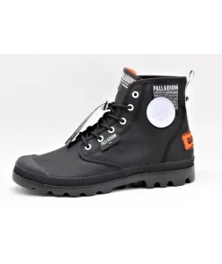 Fashion L'Empreinte Chaussures PALLADIUM PAMPA LITE OVERLAB noir