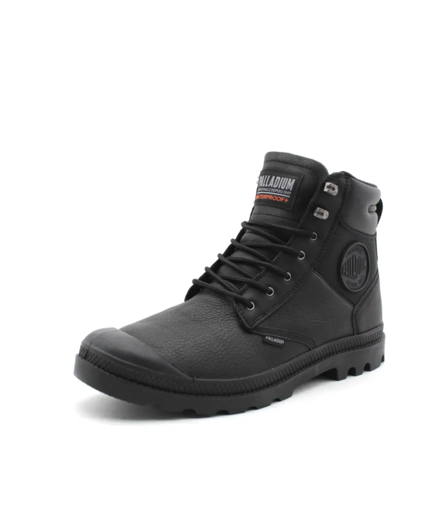 Discount L'Empreinte Chaussures PALLADIUM PAMPA SHIELD noir
