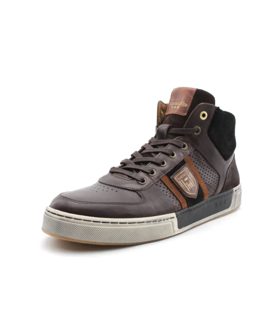 Online L'Empreinte Chaussures PANTOFOLA D'ORO FREDERICO UOMO MID Marron fonce