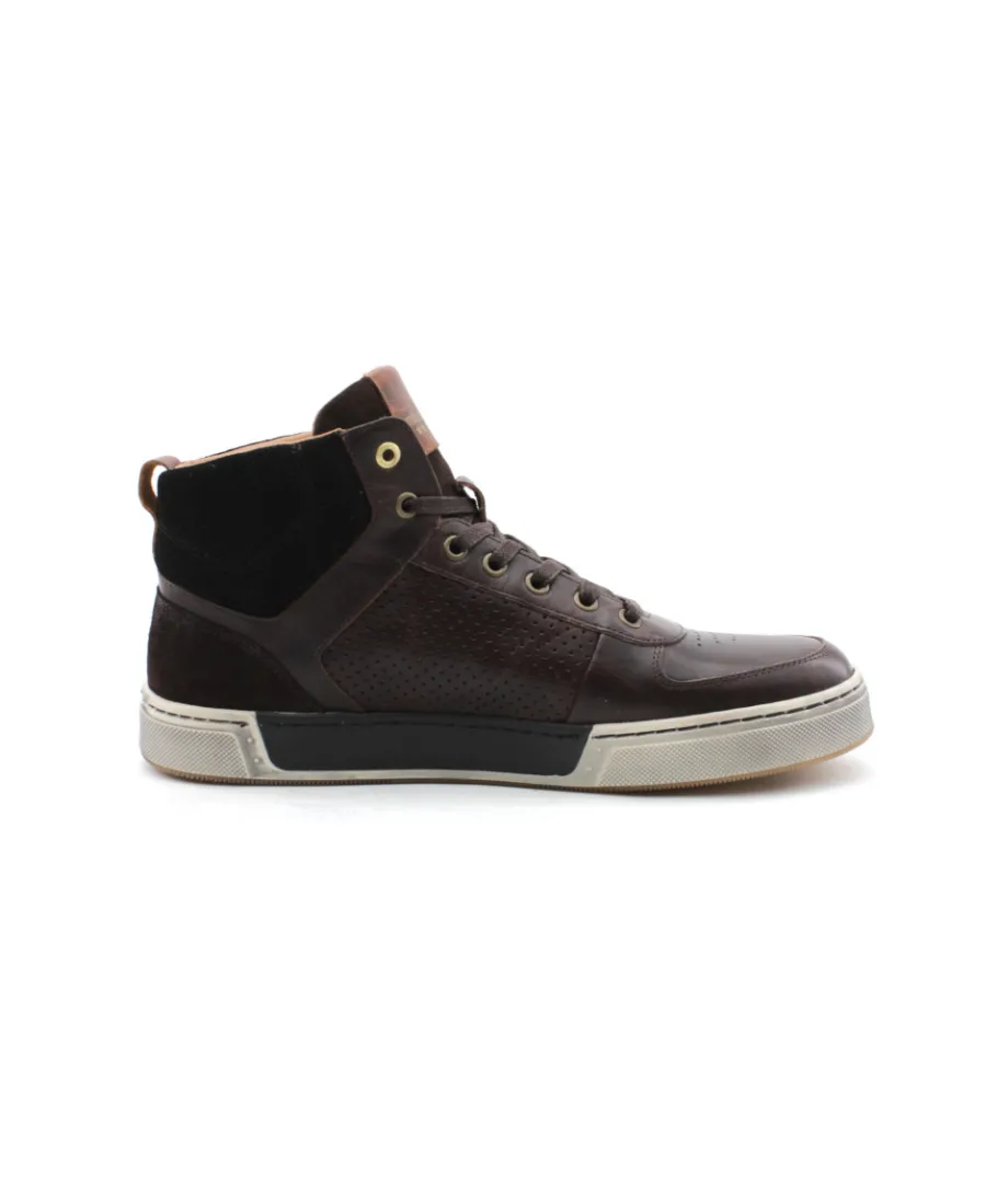 Online L'Empreinte Chaussures PANTOFOLA D'ORO FREDERICO UOMO MID Marron fonce