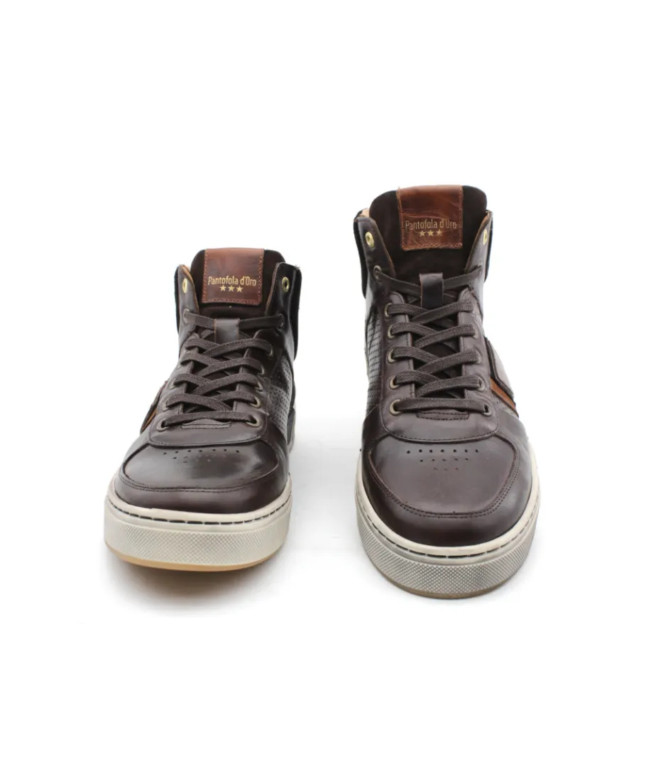 Online L'Empreinte Chaussures PANTOFOLA D'ORO FREDERICO UOMO MID Marron fonce