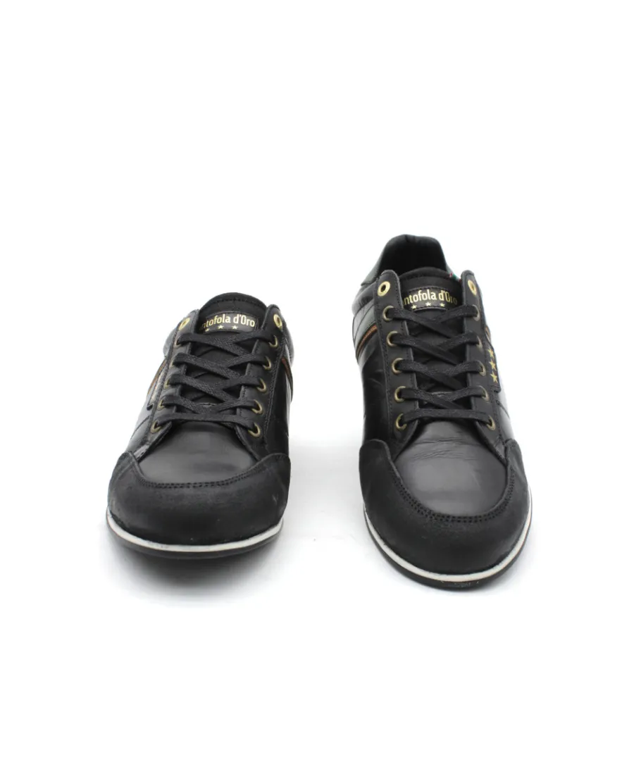 Fashion L'Empreinte Chaussures PANTOFOLA D'ORO ROMA UOMO LOW noir