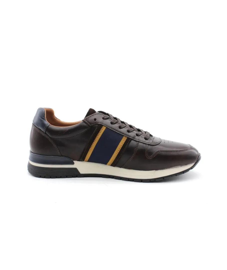 Outlet L'Empreinte Chaussures PANTOFOLA D'ORO SANGANO 2.0 UOMO LOW Marron fonce