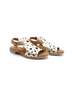 Online L'Empreinte Chaussures PAULA URBAN 9-654 BANGLA platine