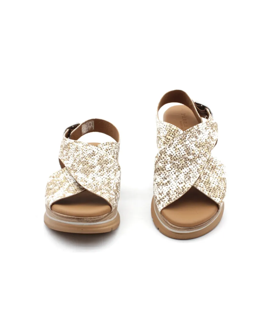 Sale L'Empreinte Chaussures PAULA URBAN 24-526 FLORES METAL taupe