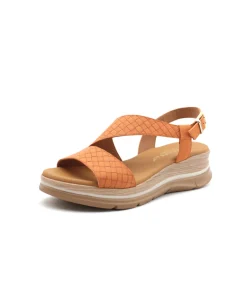 Clearance L'Empreinte Chaussures PAULA URBAN 24-638 NABUK orange