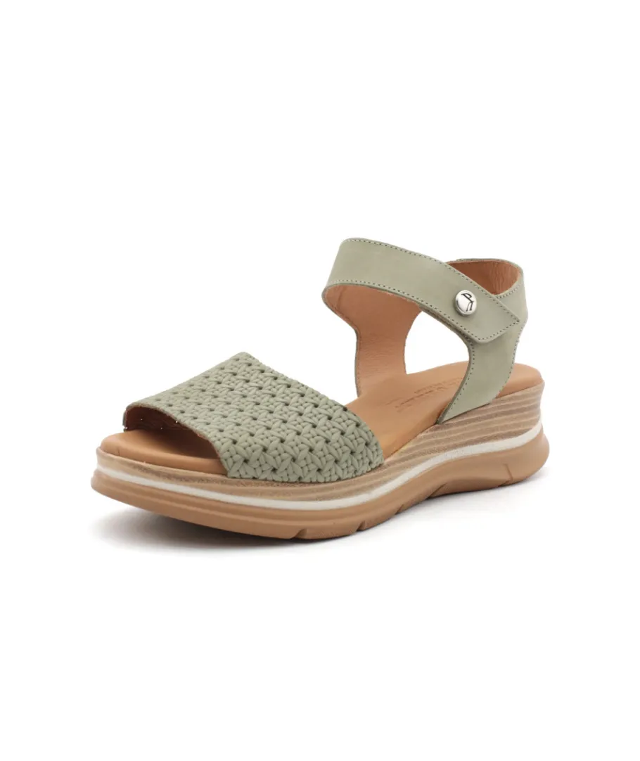 Fashion L'Empreinte Chaussures PAULA URBAN 24-522 NABUK vert