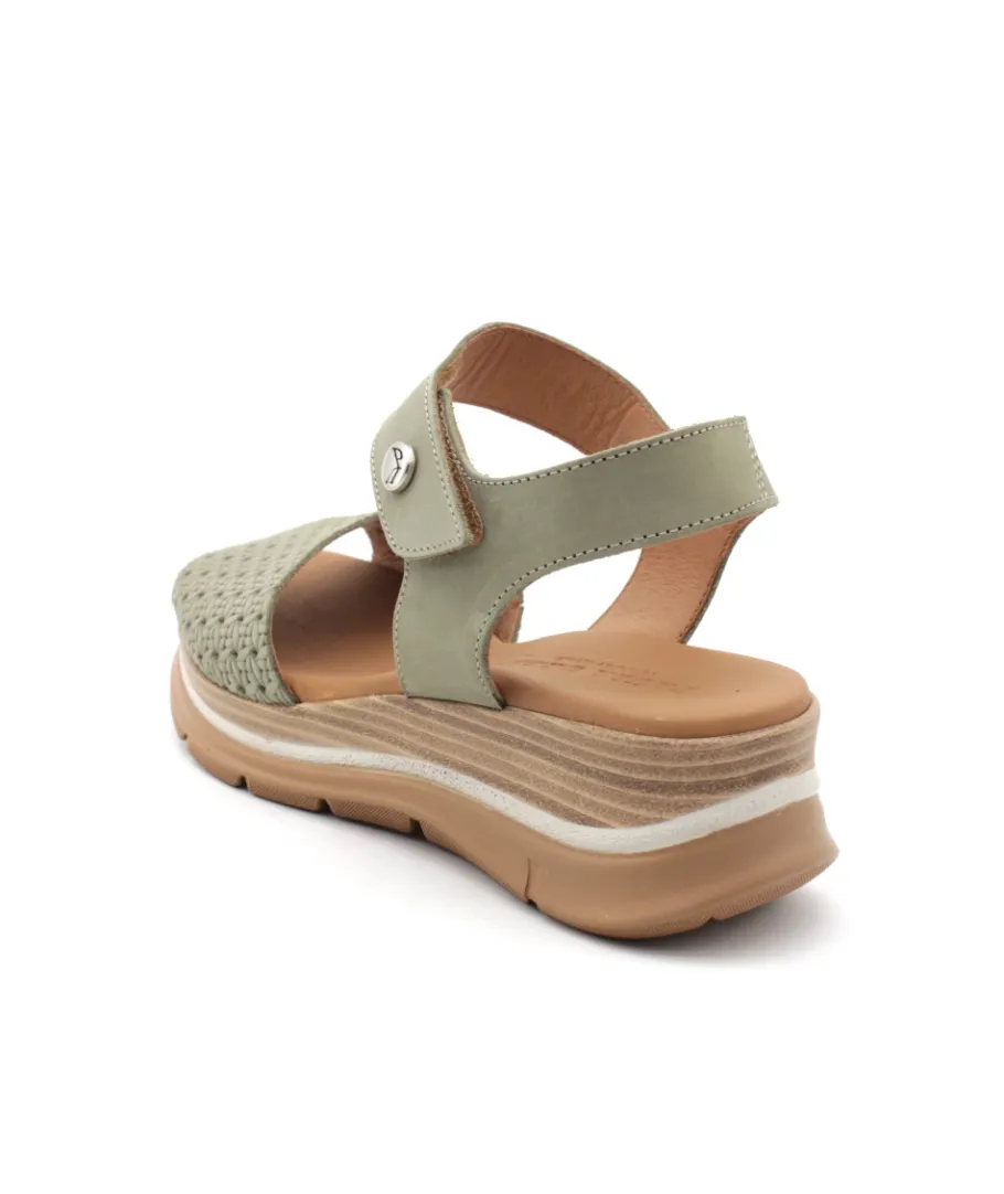 Fashion L'Empreinte Chaussures PAULA URBAN 24-522 NABUK vert
