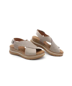 Outlet L'Empreinte Chaussures PAULA URBAN 24-527 NABUK taupe