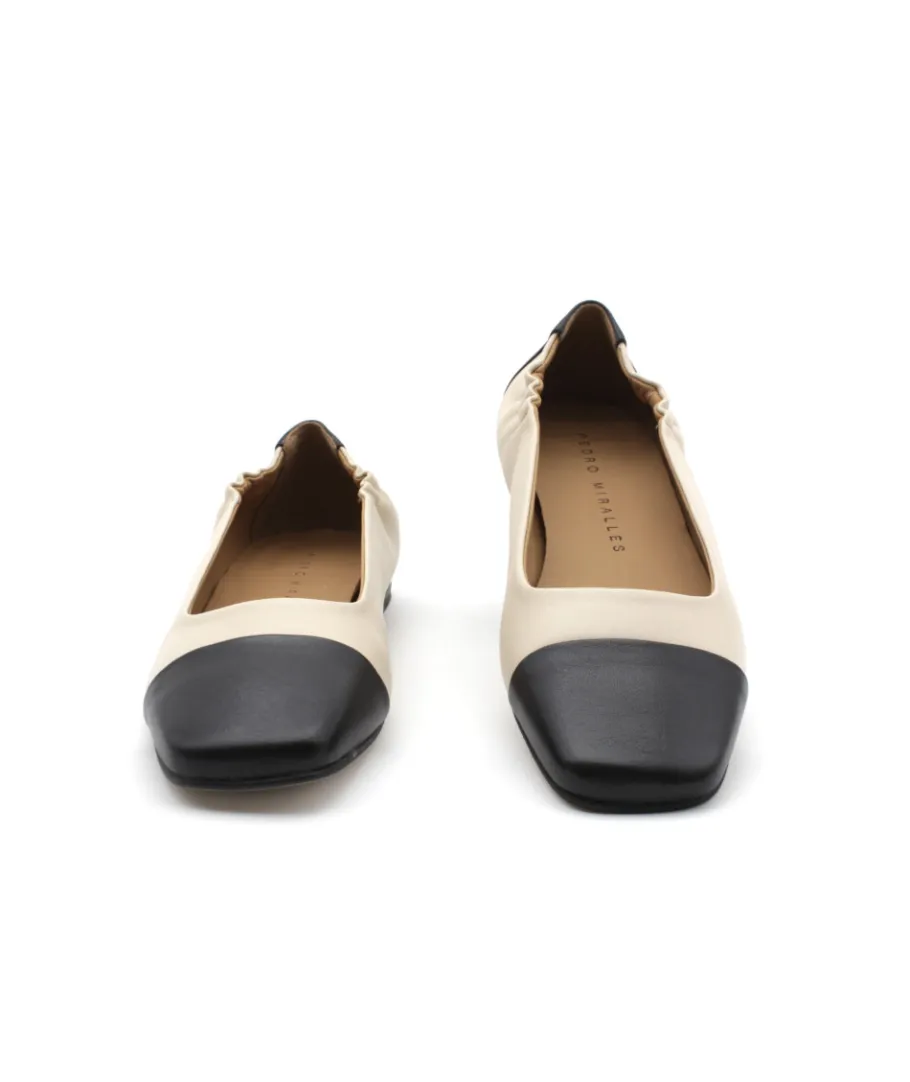 Cheap L'Empreinte Chaussures PEDRO MIRALLES 14633 Beige/noir