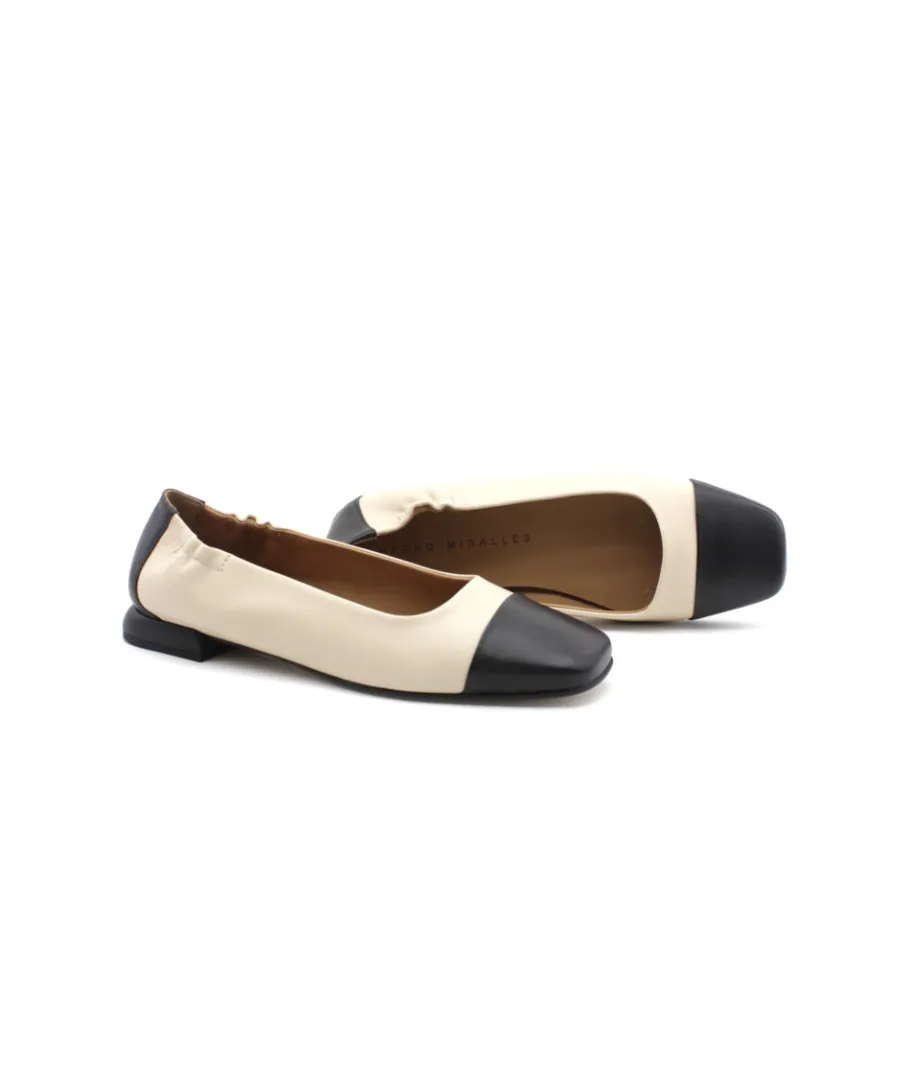 Cheap L'Empreinte Chaussures PEDRO MIRALLES 14633 Beige/noir