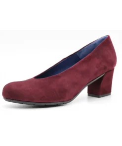 Best Sale L'Empreinte Chaussures PERLATO ESCARPIN 8970 VELOURS bordeaux