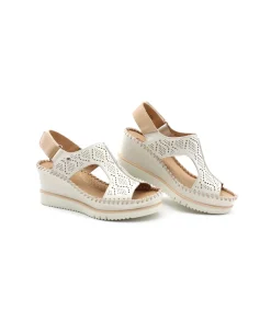 Shop L'Empreinte Chaussures PIKOLINOS AGUADULCE W3Z-1775C1 CREME
