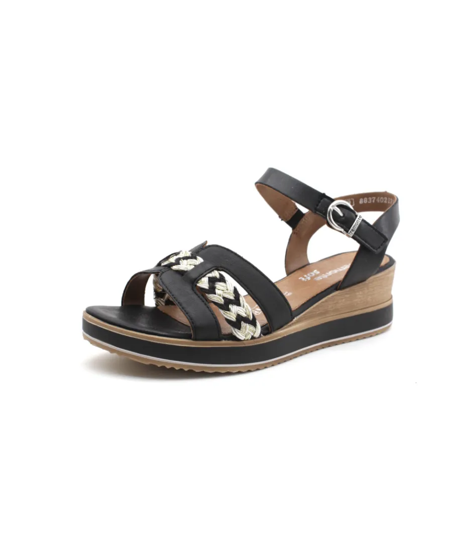 Store L'Empreinte Chaussures REMONTE D6461-02 noir